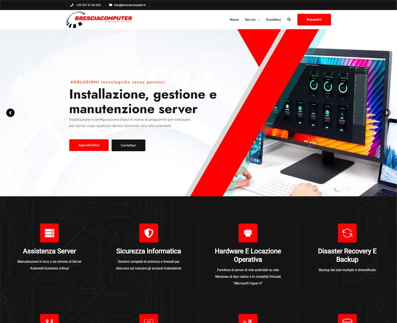 Creazione Sito Web Assistenza Computer